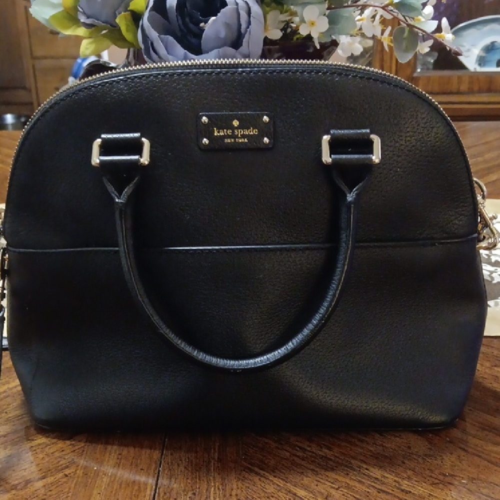 Kate Spade Black Leather Handbag
